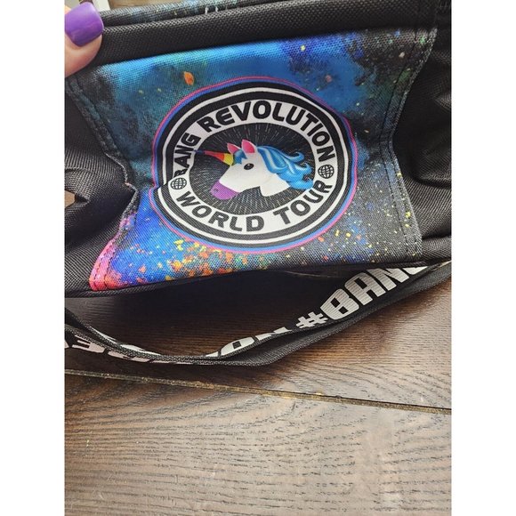 Bang Revolution Pink Black Softside Insulated Cooler Bag Unicorn Rainbow - Picture 3 of 8